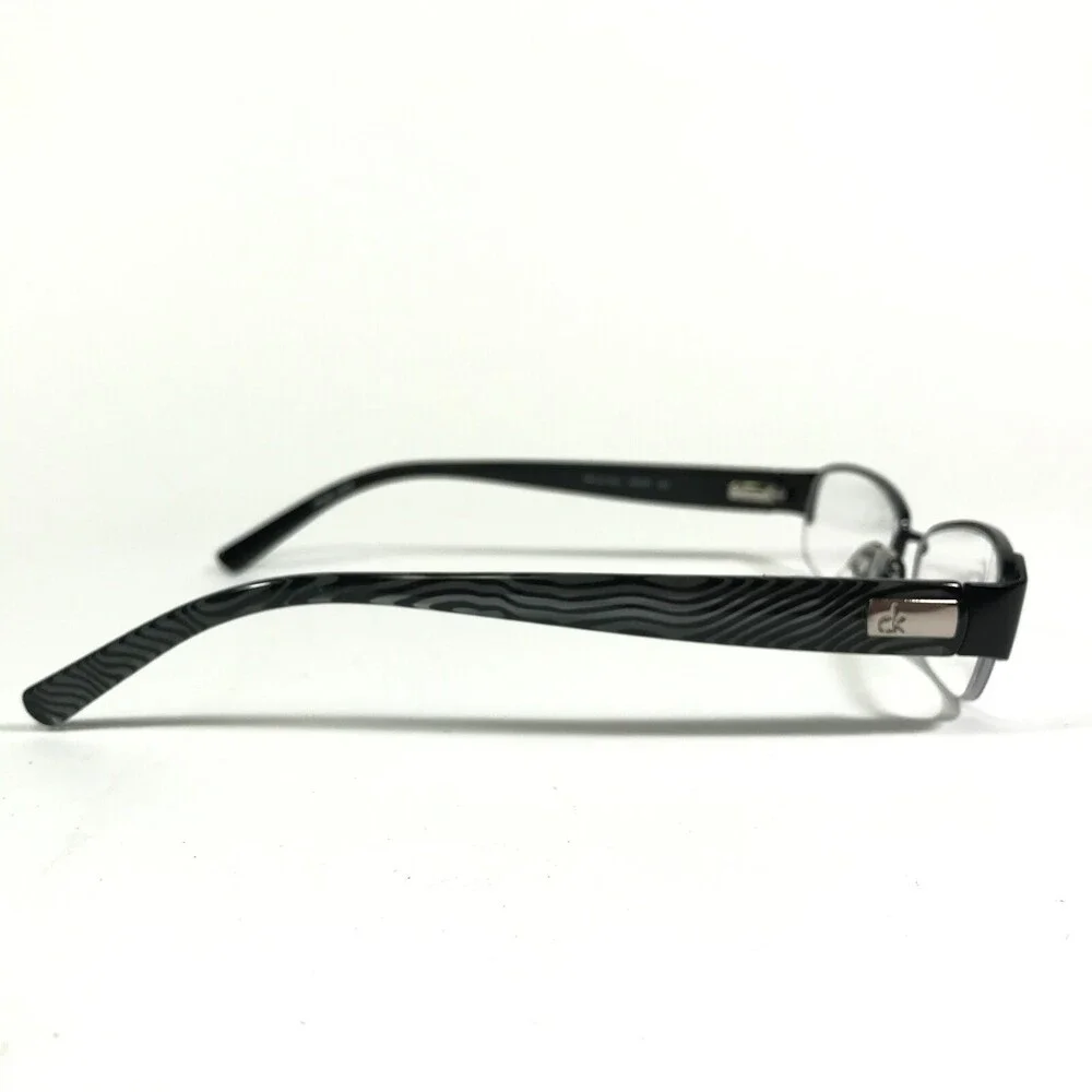 Calvin Klein ck5275 001 Eyeglasses Frames Black Rectangular Half Rim 49-16-135